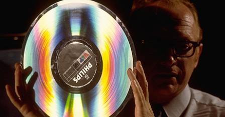 Disco de láser fue introducido por Philips en 1965