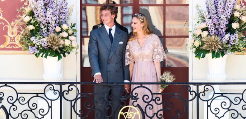La boda civil de Pierre y Beatrice se realizó en el Principado de Mónaco