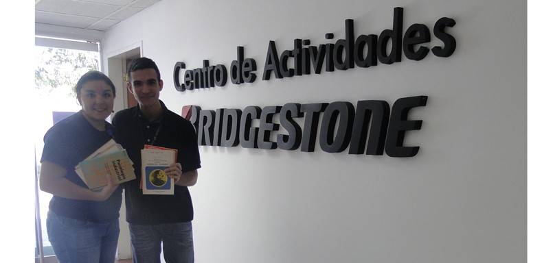 Bridgestone Firestone Venezolana C.A. realizó la entrega de más de 180 libros a la Fundación Amigos con Cáncer y Sida, institución sin fines de lucro