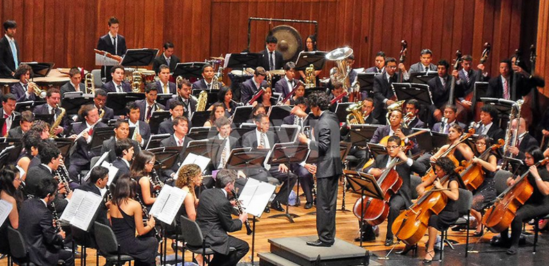 La obra ya fue interpretada por la Banda Sinfónica Juvenil Simón Bolívar en 2010
