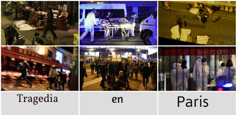 Paris volvio a llorar en una noche de terror. Foto AFP