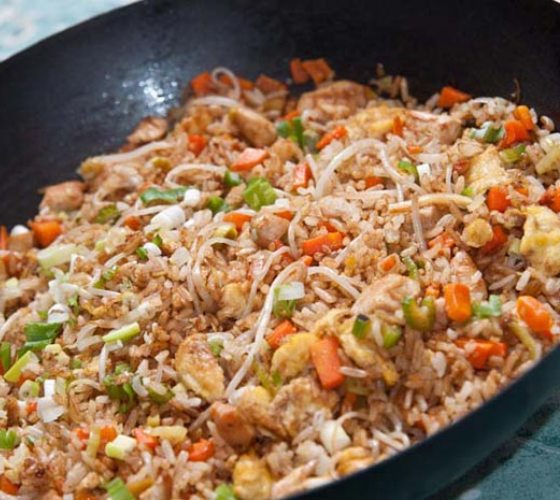 Cómo preparar arroz chino