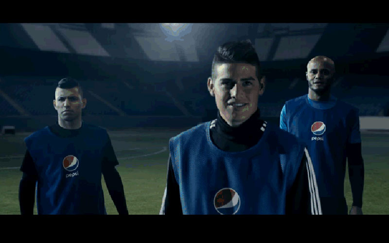 Pepsi lanza nuevo comercial como patrocinante de la UEFA Champions League