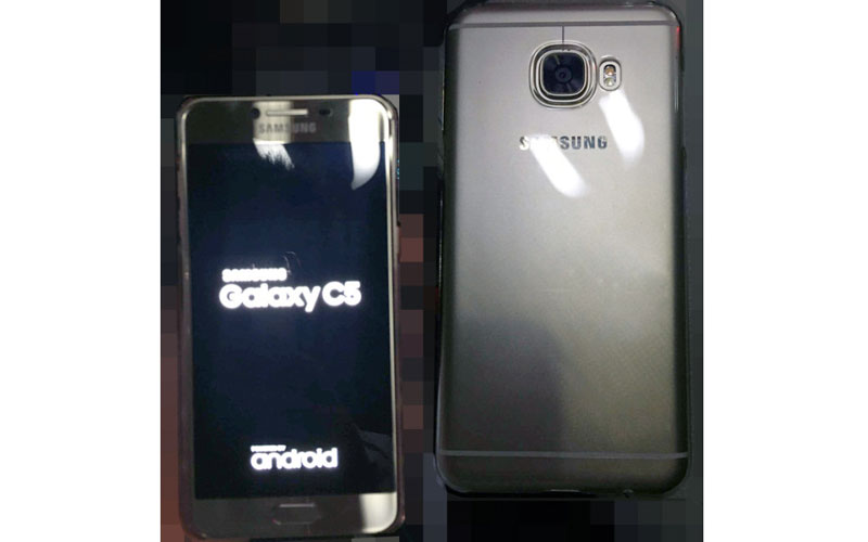Samsung Galaxy C5, se develan sus primeras imágenes
