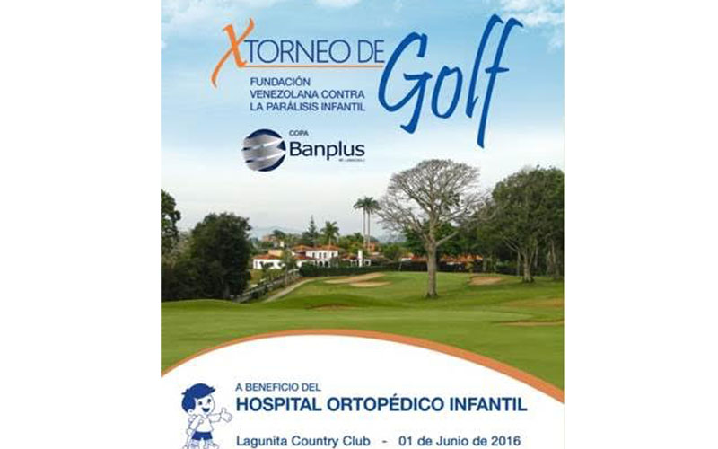 Torneo de Golf Banplus en apoyo a la Fundación Venezolana contra la Parálisis Infantil