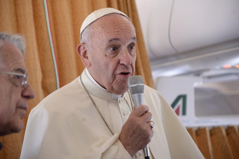 El papa Francisco advirtió este miércoles que "el mundo está en guerra"