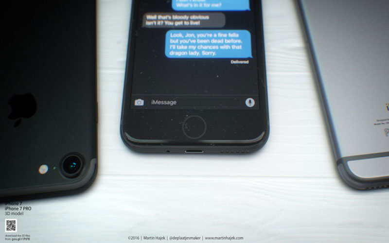 iPhone 7 tendrá un botón táctil y capacitivo con 3D Touch