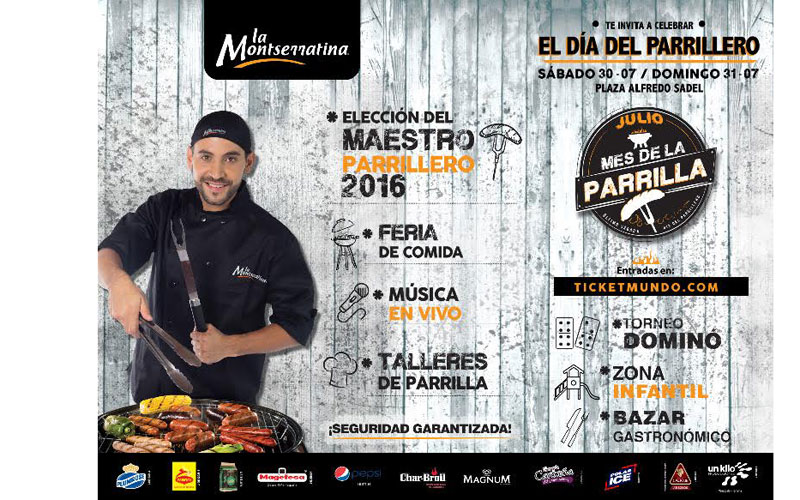 Cocineros se preparan para competir por el título de "Maestro Parrillero 2016"