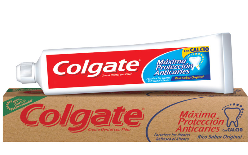 Colgate-Palmolive presenta su nuevo empaque de cartón 100% reciclado