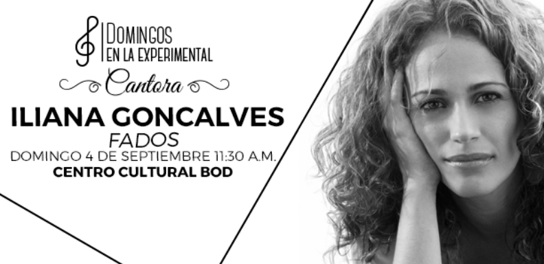 Iliana Goncalves se presentará en el Centro Cultural BOD