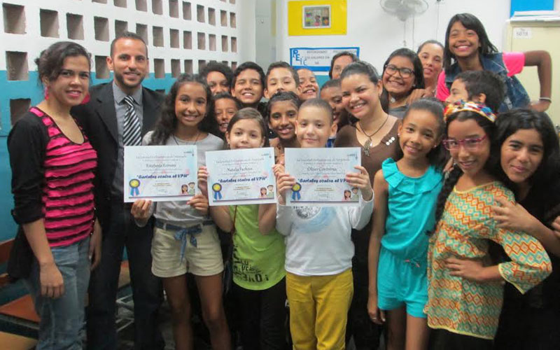 La Sociedad Anticancerosa de Venezuela llega a las escuelas