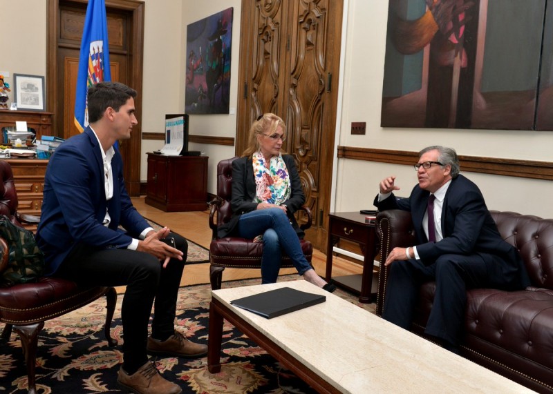 Almagro, secretario general de la OEA, pidió la liberación del comunicador y "restablecimiento de la libertad de expresión" en el país