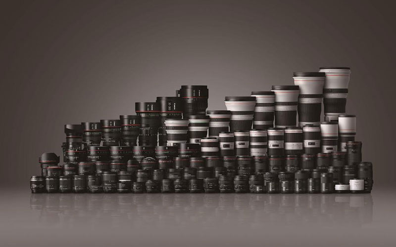 Canon llegó a la producción de 120 millones de lentes intercambiables EF