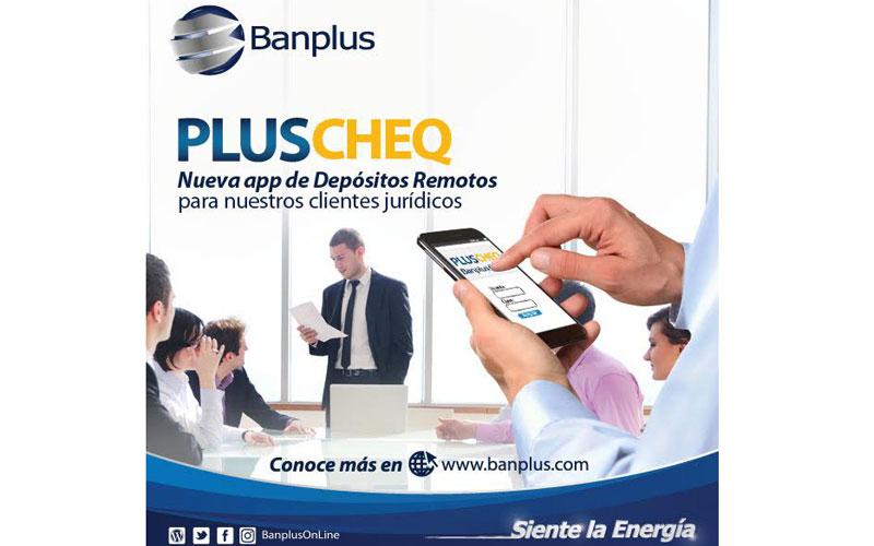 Banplus presenta la app "Pluscheq" para depósitos de cheques por celulares