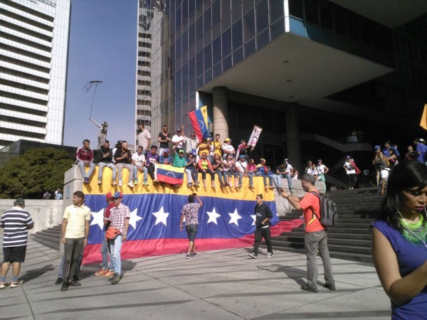 Comienzan a llegar manifestantes a Parque Crista, 26O/Foto: Analítica