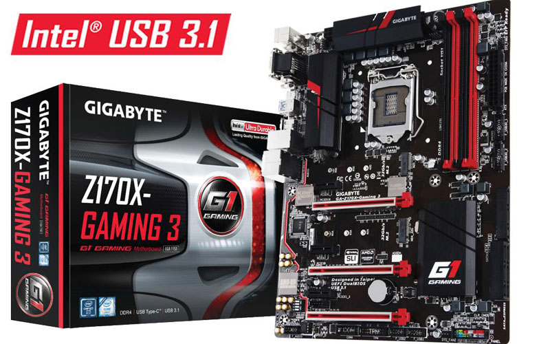 GIGABYTE anuncia la motherboard Z170X-Gaming 3