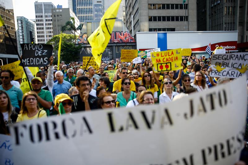 Brasil Marcha Corrupción