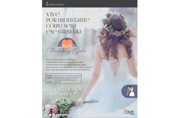 SUNSET DMC, un evento que invita a crear la boda perfecta