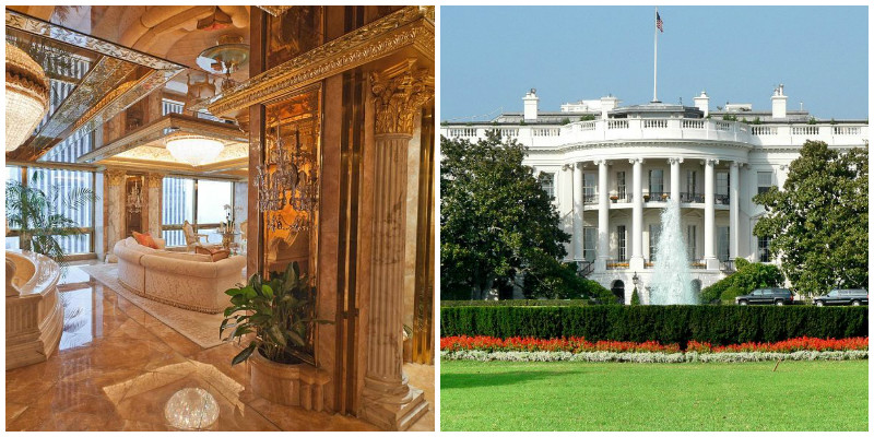 Torre Trump y la Casa Blanca. ¿Dónde vivirá Donald Trump?