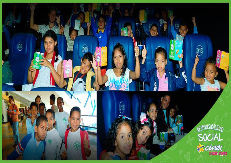 Cinex regala sonrisas a los niños de Hogar Bambi Venezuela