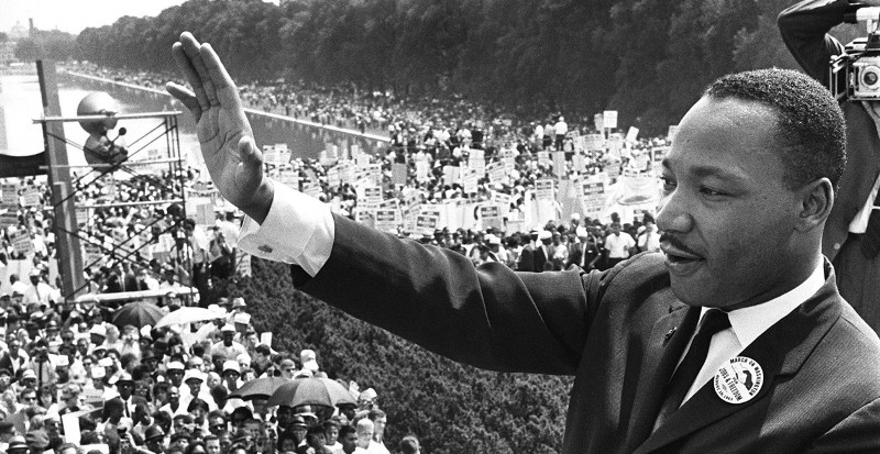 Martin Luther King, defensor de los derechos civiles