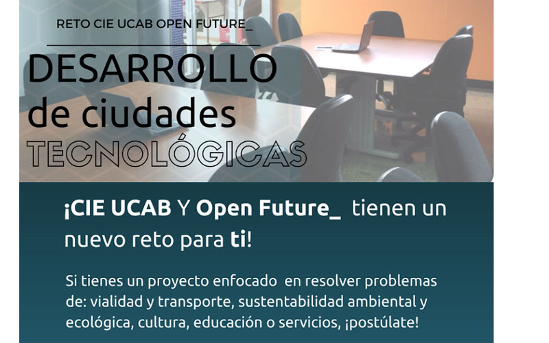 Academia Wayra y la UCAB presentan el reto "Desarrollo de Ciudades Tecnológicas"