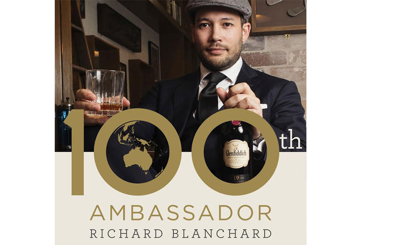 Richard Blanchard es el Embajador 100 de William Grant & Sons