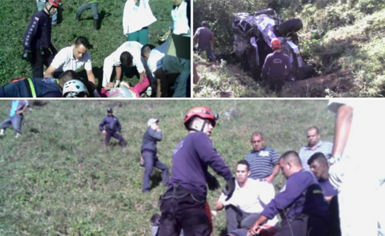 Accidente de tránsito en Táchira dejó seis fallecidos y un herido