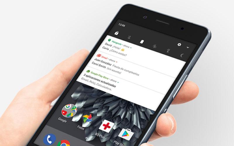 BQ Aquaris X5 Plus se actualiza a Android 7.1.1