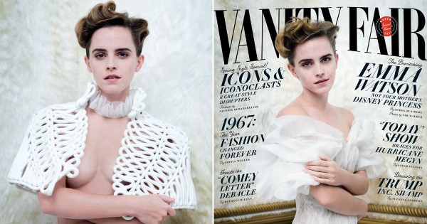 La actriz es la portada de este mes de la revista Vanity Fair.