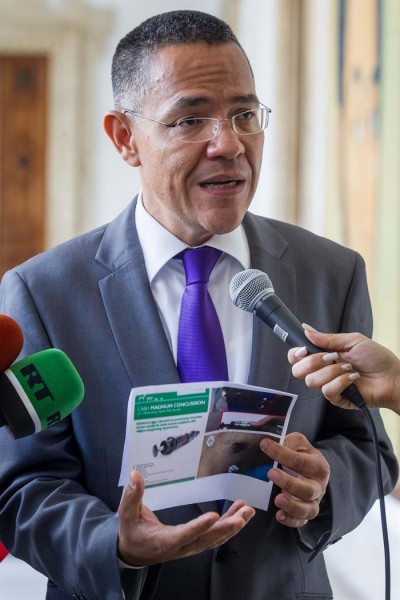 Ministro de Comunicación e Información, Ernesto Villegas Foto EFE