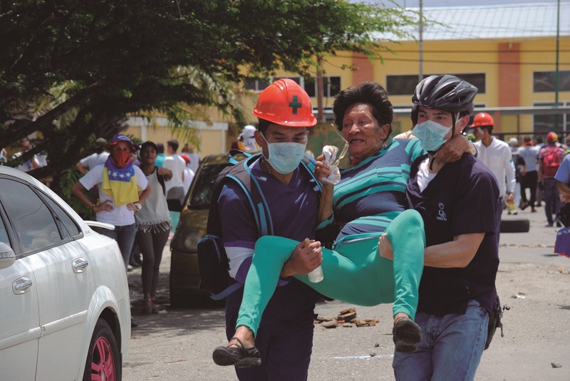 Guanare: Cruz Verde denuncia que GNB los retuvo y destrozó ... - Analítica.com