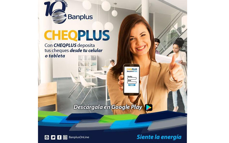 Banplus presenta video de CheqPlus, su app para depósitos de cheques