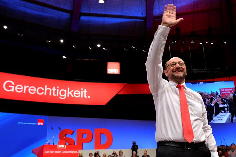 Martin Schulz, candidato socialdemócrata para las elecciones Alemania