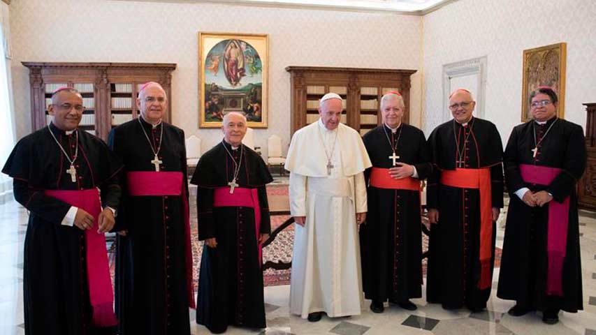 papa obispos venezolanos
