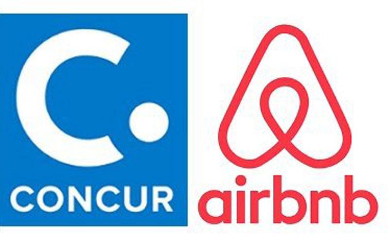 Airbnb y Concur amplían su asociación para ofrecer los listados de Airbnb