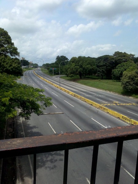 Desoladas se encuentran las calles de algunos lugares en el estado Carabobo