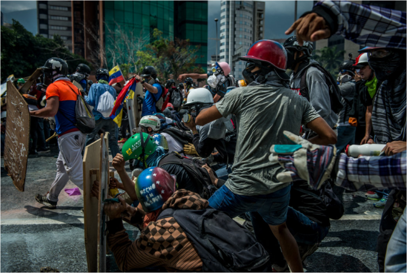 Represión en Venezuela reflejada por The New York Times