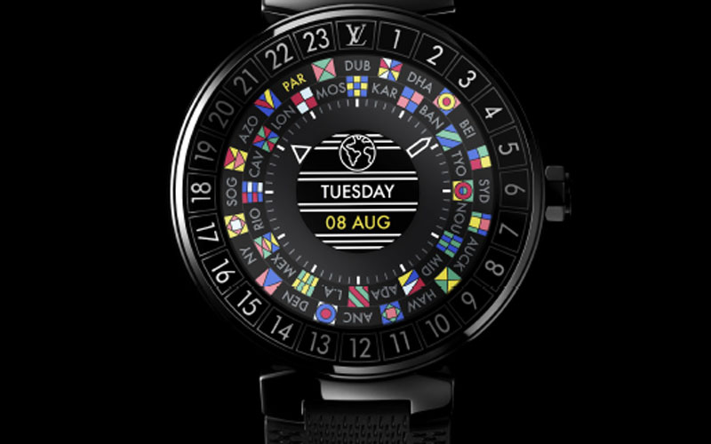 Louis Vuitton presenta su nuevo reloj de pulsera "Tambour Horizon"