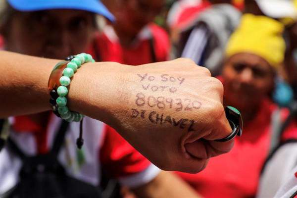 Chavismo votación ANC Foto EFE