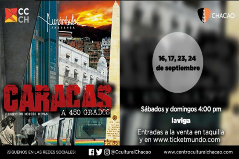 Obra de teatro "Caracas a 450 grados" conmemora a la sultana del Ávila