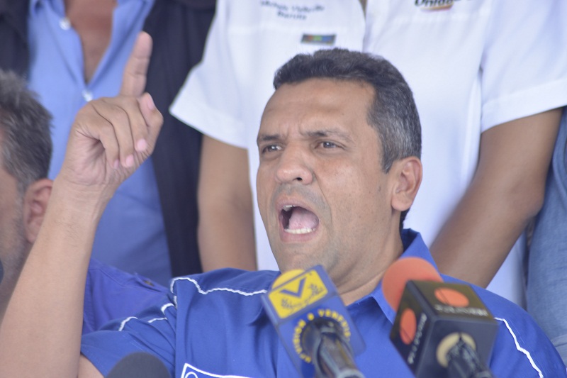 Omar Villalba de UNT y secretario ejecutivo de la Asociación de Concejales por Venezuela