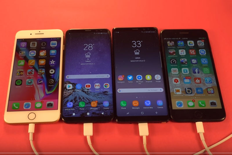 Samsung Galaxy Note 8 vs. iPhone 8 Plus vs. iPhone 7 Plus