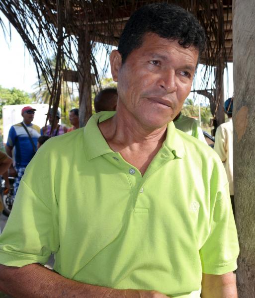 Ángel López, pescador perjudicado