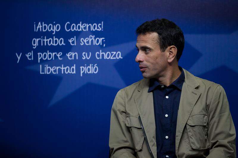 Capriles cree que él o Leopoldo López son capaces de dirigir Venezuela