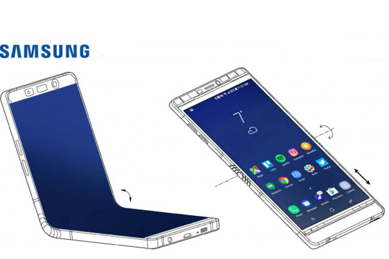Samsung Galaxy X, el futuro smartphone plegable