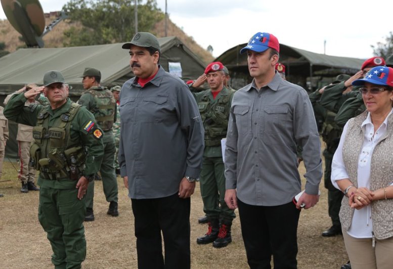 Maduro hizo la acusación durante un ejercicio militar/Foto: Twitter