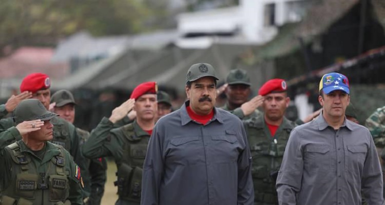 Maduro con la Fanb