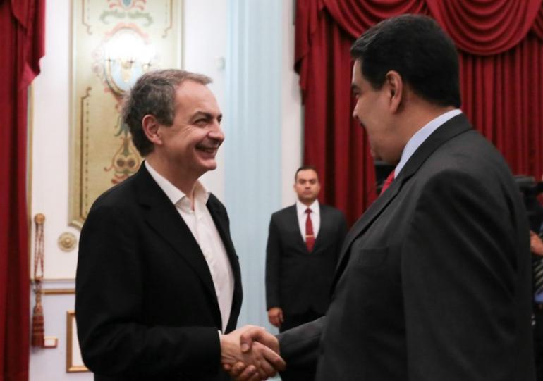 Nicolas Maduro y Zapatero