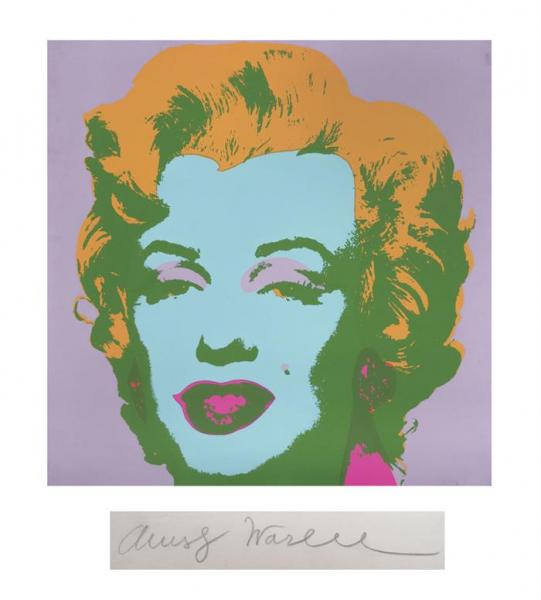 Pintura de Marilyn Monroe/ Foto: EFE